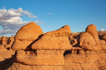 Goblin state park near Hanksville, Utah, USAの写真素材
