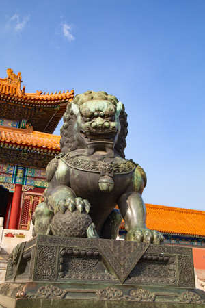 BEIJING, CHINA - OCTOBER 14, 2017: The Forbidden City (Palace museum), the Chinese imperial palace from the Ming dynasty to the end of the Qing dynasty (1420 to 1912).のeditorial素材