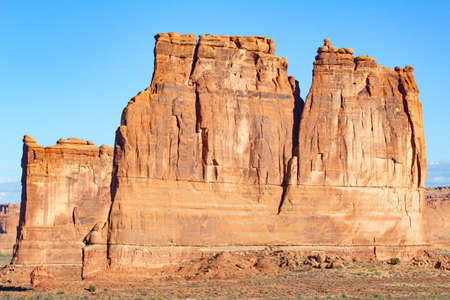 Landscapes of the Arches National park, Utah, USAの写真素材