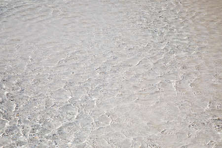 Crystal clear water of the tropical seaの写真素材