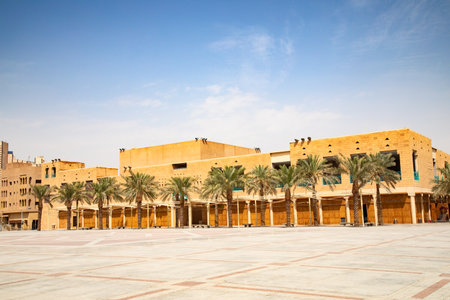 Deera Square a public space in Deera, Riyadh, Saudi Arabia. Also known as Justice Square, a former site of public executionsの写真素材