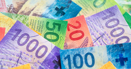 Collection of the new swiss banknotes (issued in 2017-2020)