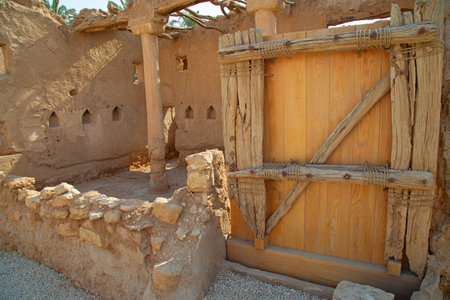 Ruins of Diriyah, old city near Riyadh, Saudi Arabiaのeditorial素材
