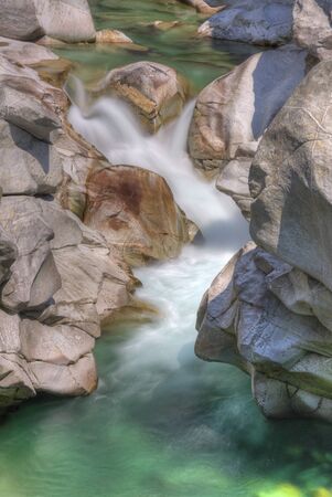 Verzasca Riverの写真素材
