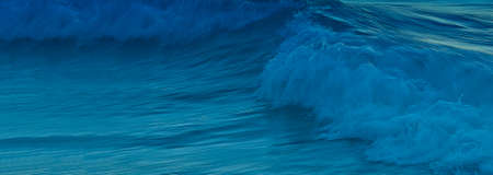 Ocean wave in motionの写真素材