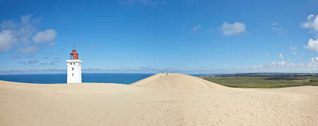 Rubjerg Knude Lighthouse Denmarkの写真素材