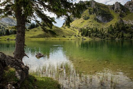 Seebergsee swiss alps