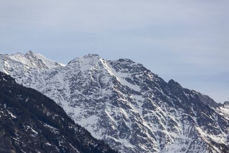 Winter landscape Haslital, Bernese Oberland Switzerland