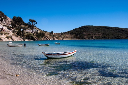 Copacabana, Boliviaの写真素材