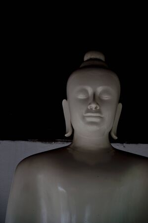 Buddha statue at chiangmai in Thailandの写真素材