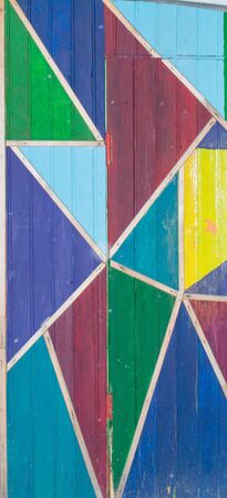 texture background colored triangles beautiful background, geometric figuresの写真素材