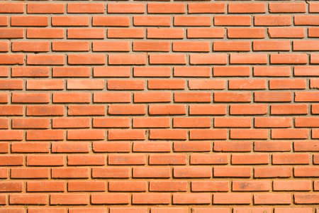 Red brick wall texture background, Thailandの写真素材