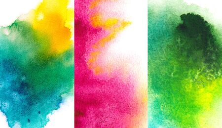 Abstract watercolor macro texture background on white.の写真素材