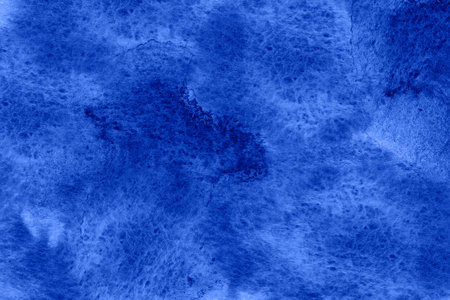 Blue abstract watercolor texture background.の写真素材