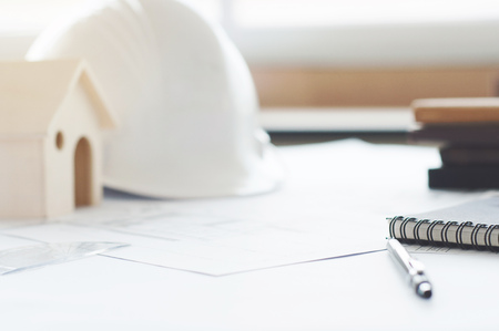 Part of architectural project planの写真素材