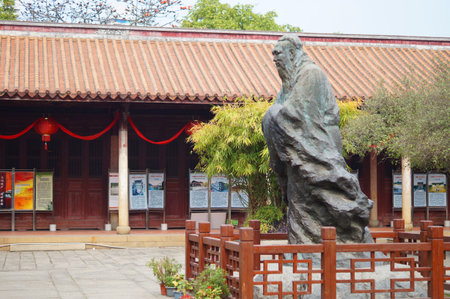 Confucius statueのeditorial素材