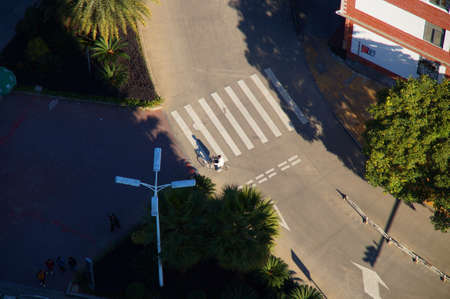 road in the city