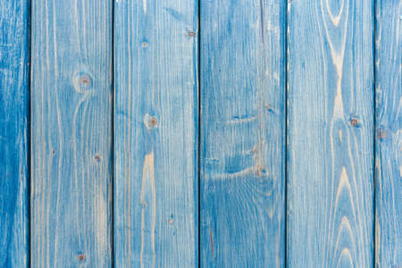 Beautiful bright blue wood backgroundの写真素材