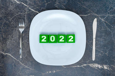 The concept of the food crisis in 2022の写真素材