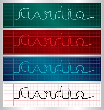 Cardio logoのイラスト素材
