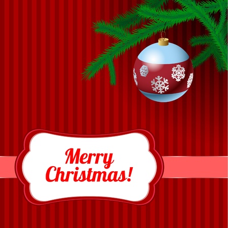 Christmas frameのイラスト素材
