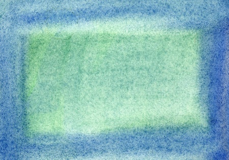 Blue watercolor frameの写真素材