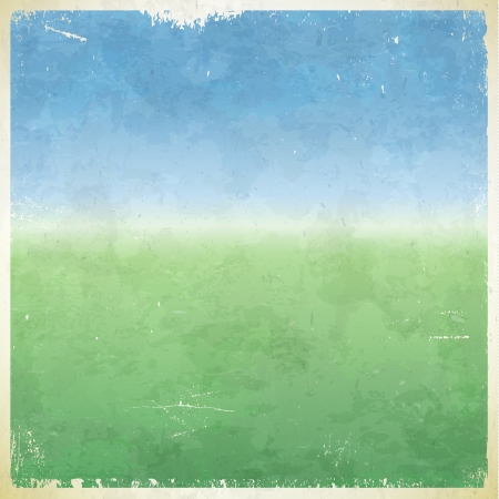 Summer themed grungy retro abstract vector backgroundのイラスト素材