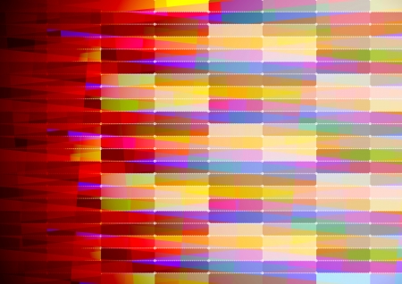 Abstract geometric background with red edged colorful tilesのイラスト素材