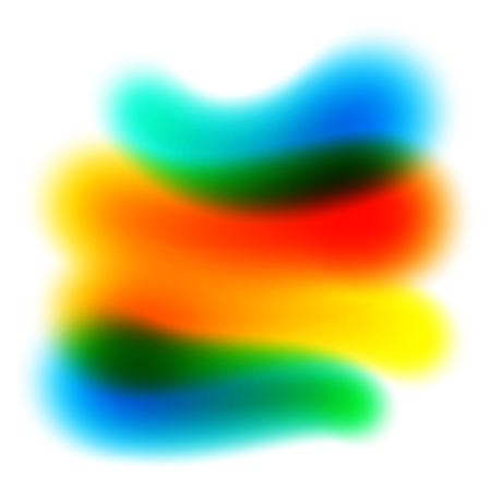 Abstract colorful blurry lines background with intersectionsのイラスト素材