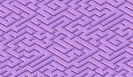 Maze pattern abstract background with colorful labyrinth for mobile lock screen, poster or wallpaper.のイラスト素材