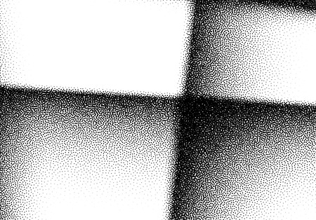 Dotwork gradient background, black and white stipple dots