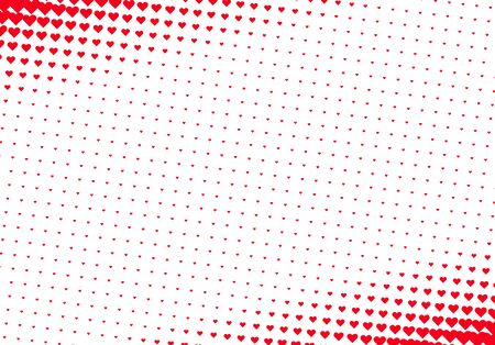 Valentines Day background with simple heart shaped filterのイラスト素材