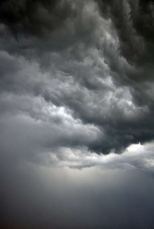 Dark storm sky vertical oriented