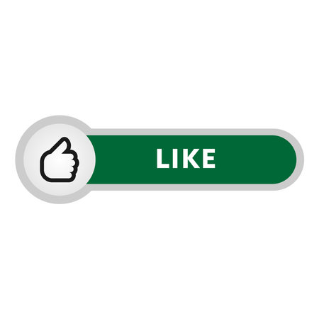 Like button icon. Vector design.のイラスト素材