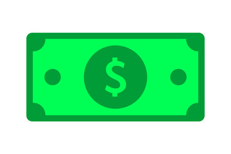 Cash money image illustration. Vector design.のイラスト素材