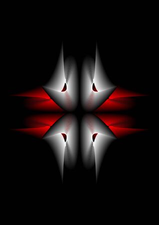 Abstract red and gray backgroundのイラスト素材