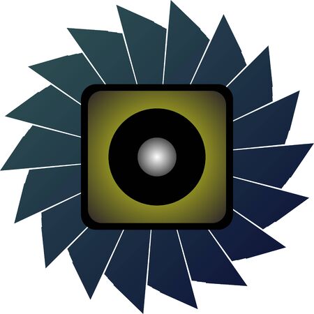 Speakers with different appearance and attractive colors will make the atmosphere comfortableのイラスト素材