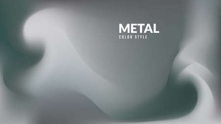 holographic background with metal color styleのイラスト素材