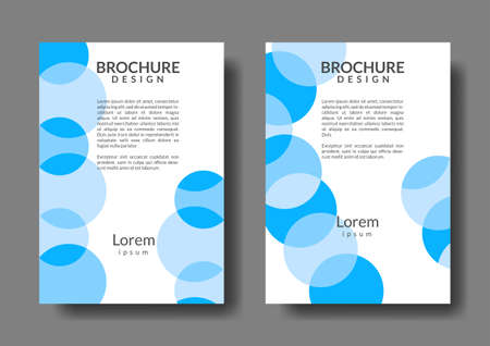 business brochure templates. for promotion and advertisementのイラスト素材