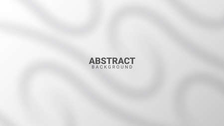 gray abstract background with wavy shadowのイラスト素材
