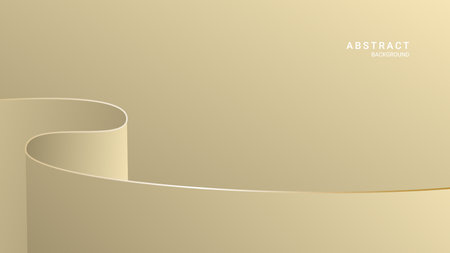 background design with brown wavy elementsのイラスト素材