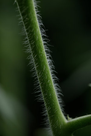 closeup shoot of tomato treeの写真素材