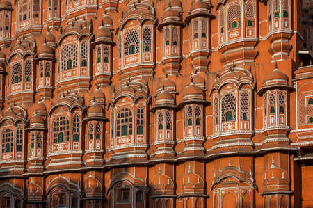 A shot of a famous palace in Jaipur India.のeditorial素材