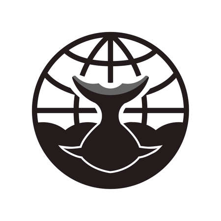 Deep Ocean Logo Conceptのイラスト素材