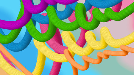 HD backgrounds and textures with colorful abstract art creationsの写真素材