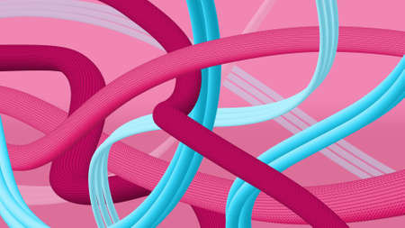 HD Abstract Colorful 3d Fluid shape Background Design | 3D illustration
