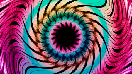 Abstract colorful painting liquid background and texture illustration