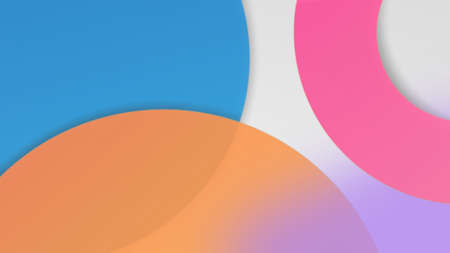 Hd 3D modern abstract background wallpaper with colorful gradientsの写真素材