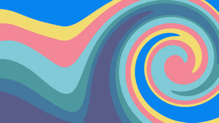 HD Soft aesthetic abstract background - using colorful pastel color paletteの写真素材