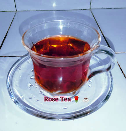 Rose Teaの写真素材